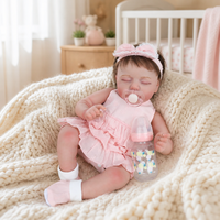 Poupée Reborn réaliste de 20 pouces en vinyle souple, jouet pour enfants, cadeau, vente en gros, personnalisable