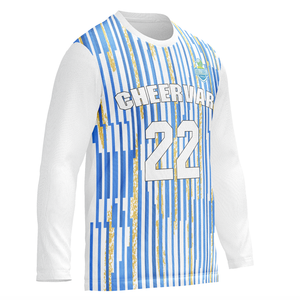 Влагоотводящая мужская волейбольная футболка с длинным рукавом для высокоинтенсивных матчей - Product Image 2