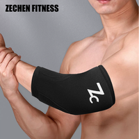 Manchons de coude en néoprène pour haltérophilie et powerlifting, personnalisables avec logo, pour salles de sport