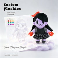 CPC CE UKCA OEM ODM Porte-clés en peluche personnalisé 10/15/20cm, Peluche Kpop Idol, Jouet personnalisé, Faible MOQ
