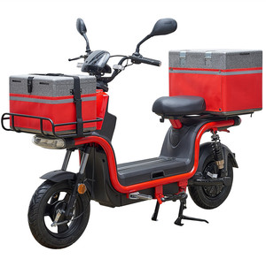 Scooter de 1000W en Oferta con Velocidad de 30-50 Km/h y Autonomía de 30 km para Entrega de Comida, con Cajas Delanteras y Traseras Dobles para Ef - Product Image 4