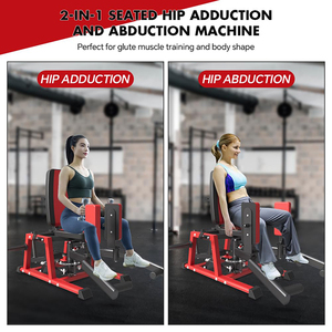 Adjustable Steel <b>Hip</b> Trainer With 6-Level Gear System <b>for</b> <b>Hip</b> Abduction/Adduction Legs Exercise Home Use TT-401427 Plate-Loaded - Product Image 5