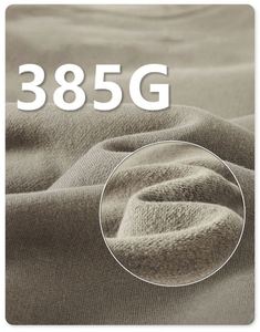 H5415 Custom Printing Embroidered 385 Grams Cotton Blends <b>Fleece</b> <b>Liner</b> Hoodies Women's Men's Hoodies - Product Image 4