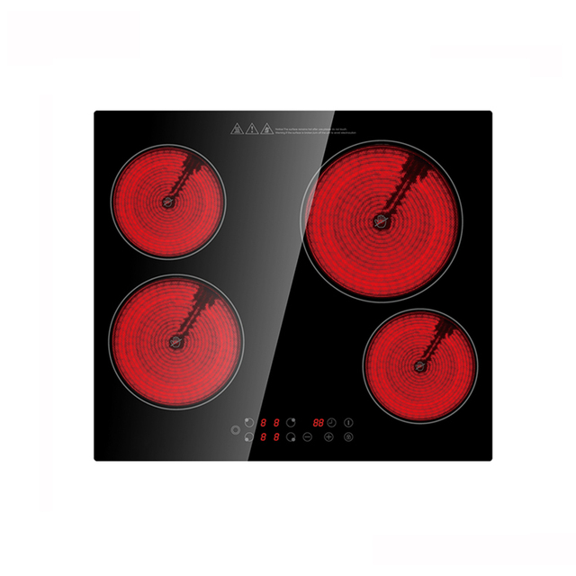 4 Burners Top Ceramic Electric Cooker Hobs