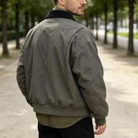 Veste de travail d'hiver en toile Canvas Fireman Lobster Clasp Workwear, fermeture éclair intégrale, style décontracté pour l'extérieur