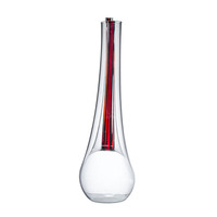Vente en gros 100% ligne Rea sans plomb aérateur de vin 1,8 L liqueur en forme de U Vente en gros unique cristal polonais carafe en verre