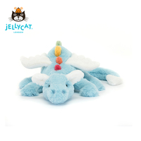 Jellycat British for Alternative Super Soft Plush Toy Feixinglong Doll Pendant Gift with PP Cotton Filling for Valentine's Day