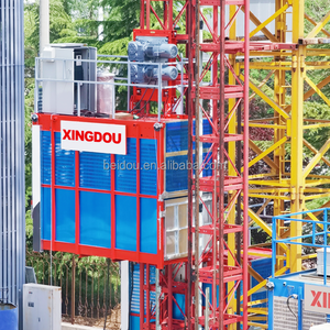 CE COC承認建設設備貨物レンガセメントエレベータープラットフォームコアモーターギア建物建設 - Product Image 4