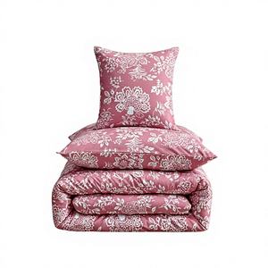 Juego de Sábanas de Poliéster Moderno Tejido de 400 Hilos, Tamaño Queen, con Sábana Plana, Dos Fundas de Almohada y Sábana Ajustable - Product Image 1