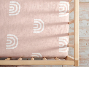 Drap <span class=keywords><strong>de</strong></span> berceau ajusté doux respirant arc-en-ciel bébé drap <span class=keywords><strong>de</strong></span> berceau Standard berceau enfant en bas âge <span class=keywords><strong>lit</strong></span> matelas bébé pare-chocs <span class=keywords><strong>lit</strong></span> <span class=keywords><strong>tresse</strong></span> noeud oreiller - Product Image 2