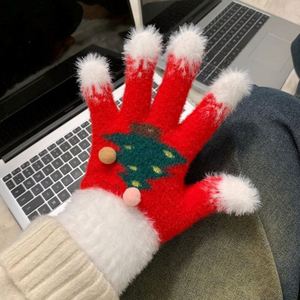 Gants chauds d'hiver en forme de flocon de neige pour Noël, cadeaux de Noël - Product Image 2