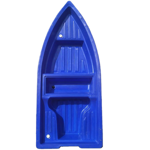 Cheap small polyethylene rowing plastic rc fishing boat for sale
