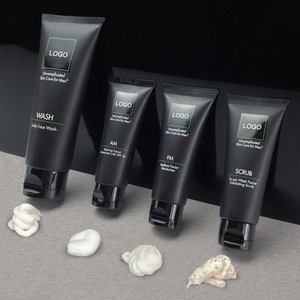 Private Label Vegan Organic Men's Skin Care Set with Hyaluronic Acid Vitamin C Oil Control Moisturizing Cream for Acne Whitening