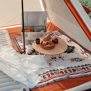 Tappetino da campeggio pieghevole da spiaggia all'aperto grande coperta personalizzata coperta da Picnic tappetino da spiaggia boho
