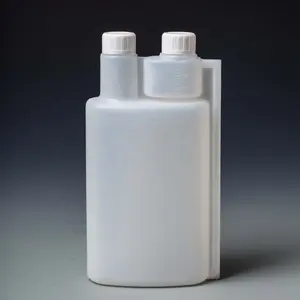 1 Liter Kunststoff-Zweikammer-Dünger flasche mit chemischer Abgabe