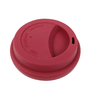 Couvre-bouteille d'eau réutilisable, couvercles de tasse anti-déversement en silicone personnalisés, capuchons de tasse - Product Image 1