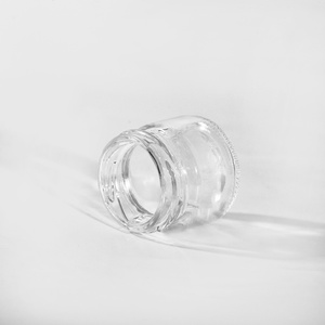 Vente en gros de contenants à gâteau en verre vides, petits, mini, portables, bon marché, avec étiquette personnalisée Newray, 25 ml, 1 oz, couvercles en métal, logo personnalisé, voyage, nourriture - Product Image 3