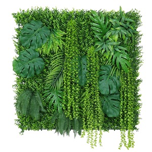 Outdoor Proof Waterproof Artificial Plant <b>Wall</b> <b>Panel</b> Durable Greenery <b>Wall</b> For Garden Balcony Decor - Product Image 5