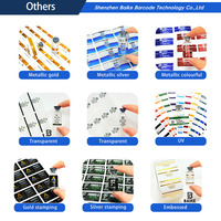 Étiquettes autocollantes imperméables de petite taille, impression de haute qualité, étiquettes holographiques imperméables pour flacons, étiquettes pour flacons de peptides 3 ml 10 ml