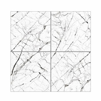 Venta Directa de Fábrica, Baldosas de Porcelana con Patrón de Mármol Moderno de Alta Gama, Doradas, 600*600, 10 mm de Grosor, para Dormitorio, Baño, Sala de Estar