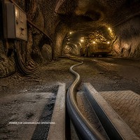 Unterirdisches Kohlebergbau-Flexibles Gummikabel Typ 241.1 AS/NZS 1802 Verzinntes Kupfer EPR-Isolierung Hochleistungs-Schleppkabel