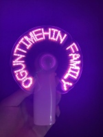 Regalos Gratis, Mini Ventilador de Mano LED Personalizable, Batería Reemplazable, Logotipo Personalizado, para Uso Doméstico y Hotelero, Moderno