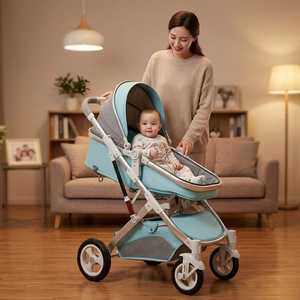 Cochecito de Bebé Plegable de Viaje, Suministro de Fábrica JXB, Volumen Pequeño y Plegable, Ideal para Diversas Ocasiones - Product Image 1