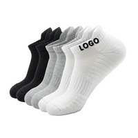 Directement de l'usine personnaliser respirant toutes les longueurs hommes chaussettes en coton personnalisé Logo personnalisé chaussettes de sport