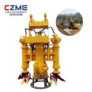 CZME Excavator Hydraulic Submersible Sand Pump High Chrome Dredge Pump for for Mining and Sand Extraction - Product Image 1
