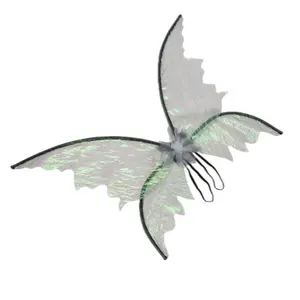 Asas de anjo para crianças, baratas, asas de borboleta, brilhante, borboleta pura, fantasia de halloween, asas de anjo para meninas