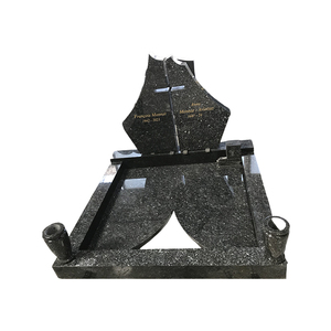 Giá thấp cá nhân tuyệt đối màu đen Granite ngọn hải đăng thiết kế memorial gravestone bia mộ bia mộ tượng đài - Product Image 4
