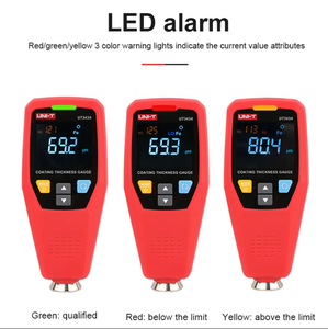 جهاز اختبار سماكة الطلاء البلاستيكي UT343A من UNI-T، جهاز فحص طبقة الطلاء، كاشف للسيارات - Product Image 3