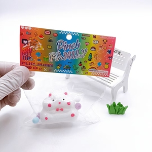 Jouet anti-stress en TPR en forme de mini-hamster Kawaii à presser, jouet amusant pour soulager le stress, jouet doux à pincer pour adultes, vente en gros - Product Image 6