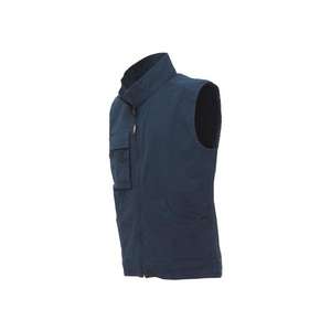 Gilet de travail Wave WestLake Blue en toile de coton stretch EY148WB-L U-POWER-VESTES DE TRAVAIL EAN 8033546382059 - Product Image 3