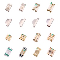 Ekinglux LED SMD 1206 de haute qualité à montage inversé avec circuit imprimé du fabricant, émettant des lumières orange, ambre, blanche, rouge et bleue