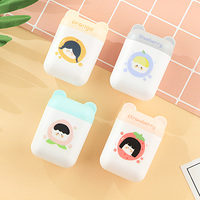 Kiki-368 Earbud Kartun Anak-anak Mikrofon Berkabel Bahan ABS IPX-3 Tahan Air Antarmuka 3.5mm Earphone Cantik Multi-warna