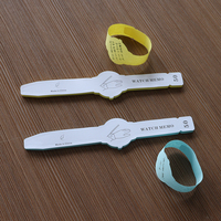 Montre-bracelet note bracelet mémo n fois coller montre-bracelet style note pour rappeler poignet à tout moment