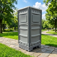 Toilettes portables en HDPE, modernes, écologiques, durables, moulées par rotation, personnalisables, à prix abordable, pour usage public, en promotion