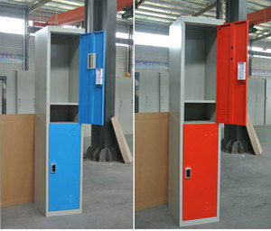 ตู้เก็บของเหล็กแบบตั้งพื้น 2 ชั้น พร้อมกุญแจรหัสและระบบล็อค RFID - Product Image 4