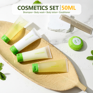 Set di Articoli da Toilette Monouso per <span class=keywords><strong>Hotel</strong></span>, Kit Personalizzato con Logo, Set Idratante con Shampoo, Spazzolino e Sapone, Set di Forniture Alberghiere - Product Image 5