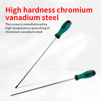 Obeng magnetik khrom Vanadium, baja T20 Plum Blossom-berbentuk heksagonal dengan versi ekstensi kepala Torx