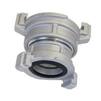 Adaptateur de raccordement rapide en aluminium GOST standard russe, réducteur GOST 2,5 " à 2 ", pour tuyau d'eau, durable, pour la lutte contre les incendies