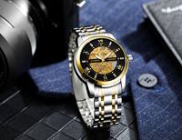 Nouvelle Montre Analogique Automatique Mécanique de Luxe pour Hommes, Marque T-winner, Logo Personnalisé, Vente en Gros, Meilleure Vente