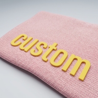 Étiquettes de transfert thermique en silicone 3D personnalisées, patch logo caoutchouté haute densité lavable pour vêtements, vêtements de sport, chapeaux, étiquette 3D