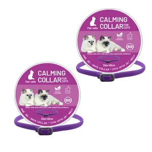 Camling Collar For Dog And Cats Anxiety Reduce Pet Collar Natural Formula Long Lasting Effect