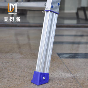 다목적 알루미늄 T6061 헤비 듀티 작업 플랫폼 휴대용 플랫폼 내구성 엔지니어링 사다리 - Product Image 3