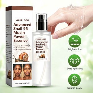 Sérum Coréen en Gros à 96% de Mucus d'Escargot pour Peau de <span class=keywords><strong>Verre</strong></span>, Hydratant, Réparateur, Apaisant, 100ml, <span class=keywords><strong>Correcteur</strong></span> de Taches Brunes, Anti-Rides, Végan, OEM - Product Image 1
