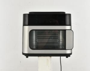 Freidora <span class=keywords><strong>de</strong></span> <span class=keywords><strong>Aire</strong></span> Eléctrica Clásica Cuadrada <span class=keywords><strong>de</strong></span> Acero Inoxidable con Control Digital y Pantalla LCD, Sin Aceite, para Uso Doméstico y Hotelero - Product Image 3