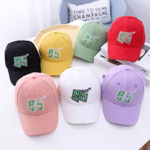 Wholesale Custom 3D Letter Embroidery Baseball Cap Unisex Solid Color Hip Hop Street Dance Personality Hat