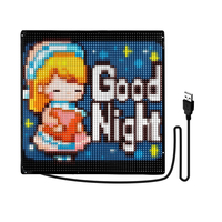 Módulo de Pantalla LED para Interiores P3.75 de 64x64 Píxeles, Panel LED HD de 25*25cm, Pantalla LED RGB para Chalecos y Mochilas